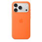 Apple Coque en Silicone avec MagSafe pour iPhone 17 Pro – Orange Apple Coque en Silicone avec MagSafe pour iPhone 17 Pro – Orange 