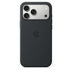 Apple Coque en Silicone avec MagSafe pour iPhone 17 Pro Max – Noir ​​​​​​​