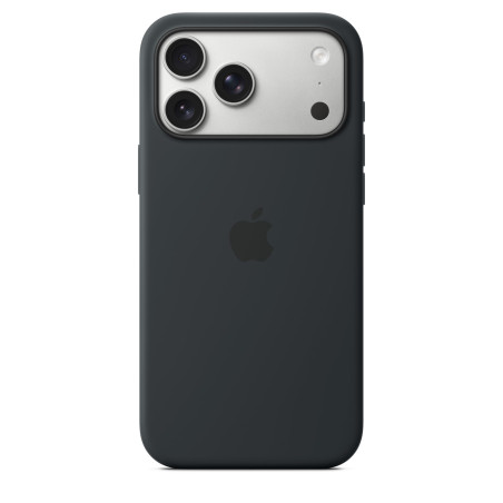 Apple Coque en Silicone avec MagSafe pour iPhone 17 Pro Max – Noir ​​​​​​​