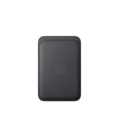 Apple Porte‑Cartes en Tissage Fin pour iPhone avec MagSafe – Noir 