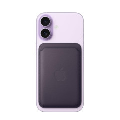 Apple Porte‑Cartes en Tissage Fin pour iPhone avec MagSafe – Noir ​​​​​​​