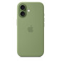 Apple Coque en Silicone avec MagSafe pour iPhone 17 - Vert Ardoise Apple Coque en Silicone avec MagSafe pour iPhone 17 - Vert Ardoise 
