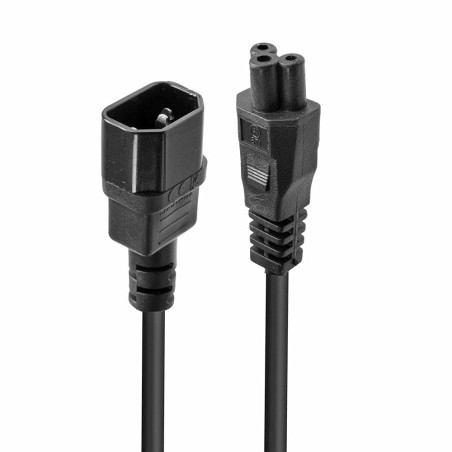 Rallonge Secteur IEC C14 vers IEC C5 Cloverleaf, 3m