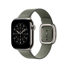 Apple Watch Band - Bracelet Boucle moderne - 42 mm - Gris sauge - Medium
