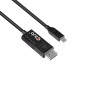 Club 3D Câble Adaptateur USB Longueur : 1,8 m - Type C vers Displayport - 8K60Hz HDR - Noir - Référence : CAC-1557 Club 3D Câble Adaptateur USB Longueur : 1,8 m - Type C vers Displayport - 8K60Hz HDR - Noir - Référence : CAC-1557