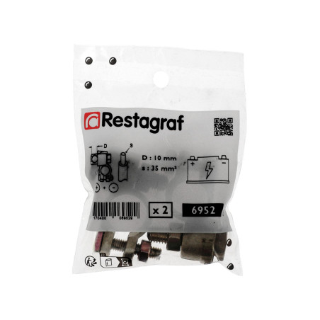 RESTAGRAF Cosse de batterie 6952