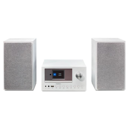 MEDION Système Compact P85003 Micro système Audio (Radio Internet, Dab+, Radio FM PLL, Bluetooth, Connexion USB, AUX, 2x150 W) B