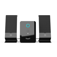Mobility Lab – ML314006 – Enceinte PC 2.1 Multimédia – Son Riche, Basses puissantes, Bouton de Volume intégré, Connexion Filaire