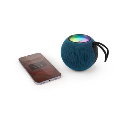 Bigben Enceinte Bluetooth 5.3 Lumineuse 15W, Portable, Effets Lumineux RVB, TWS Stéréo, Lecteur USB/Micro SD, Batterie Rechargea
