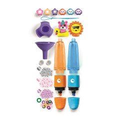 Clementoni Idea - Create Your Highlighters : Crazy Summer, Laboratoire des surligneurs personnalisés, Kit créatif pour Enfants 6