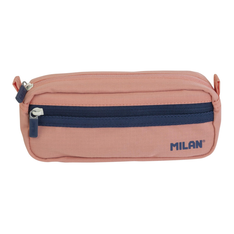 MILAN 081148SNCP PORTATODO Rectangulaire 2 Fermetures Éclair Série 1918, Rose, Multicolore, 0 MILAN 081148SNCP PORTATODO Rectangulaire 2 Fermetures Éclair Série 1918, Rose, Multicolore, 0