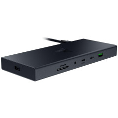 Razer USB 4 Dock - Station d'accueil Haute Vitesse à 14 Ports pour Les Jeux et la productivité - Prise en Charge de Deux écrans,