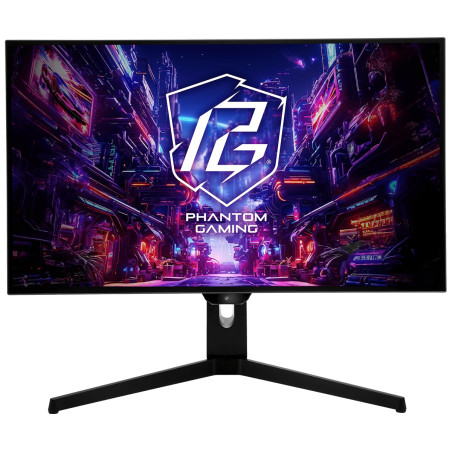 Moniteur ASROCK PGO27QFS,27", QHD (2560X1440),240HZ, 1500:1,0.03MS, 2HDMI+2DP,WiFi+3USB3.2+Type C, Noir