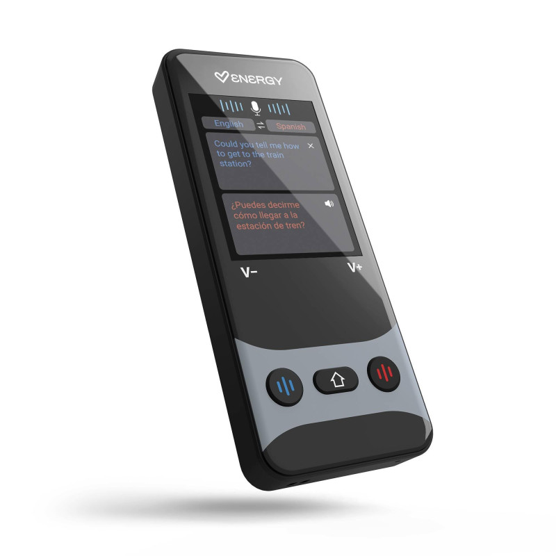 Energy Sistem AI Translator Traducteur Portable (160 Langues en Ligne et 21 Hors Ligne/Traduction de Photos/Traduction vocale/ta Energy Sistem AI Translator Traducteur Portable (160 Langues en Ligne et 21 Hors Ligne/Traduction de Photos/Traduction vocale/ta