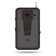 Energy Sistem Pocket Radio - Radio Portable Am/FM à Piles avec Sortie Mini Jack et indicateur visuel de syntonisation