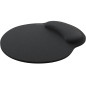 Speedlink VELLU Memory Foam - Tapis de Souris Ergonomique avec Repose Poignet en Mousse à Mémoire de Forme, Coussinet de Poignet