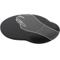 Speedlink VELLU Memory Foam - Tapis de Souris Ergonomique avec Repose Poignet en Mousse à Mémoire de Forme, Coussinet de Poignet