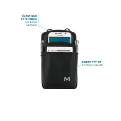 Mobilis Holster Étui pour tablette 6-7 pouces avec ceinture - Dimensions maximales de la tablette : 17,5 x 8,5 x 2,5 cm - Noir