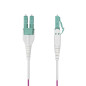 StarTech.com Câble Fibre Optique Multimode OM4 LC vers LC (UPC) de 2m, 50/125µm, 40G/100G, Fibre Optique Uniboot, OFNR Riser StarTech.com Câble Fibre Optique Multimode OM4 LC vers LC (UPC) de 2m, 50/125µm, 40G/100G, Fibre Optique Uniboot, OFNR Riser