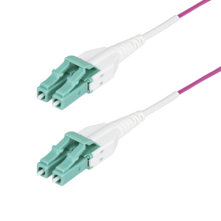 StarTech.com Câble Fibre Optique Multimode OM4 LC vers LC (UPC) de 7m, 50/125µm, 40G/100G, Fibre Optique Uniboot, OFNR Riser