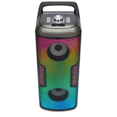 KBTUS-100 Double Haut-Parleur de 4" pour fêtes avec Hyperbass, Portable et éclairage RVB