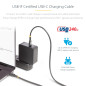 StarTech.com Câble de Recharge USB-C de 1m, Cordon USB-C Certifié USB-IF, 240W PD EPR, Câble Chargeur USB 2.0 Type-C pour Ordina StarTech.com Câble de Recharge USB-C de 1m, Cordon USB-C Certifié USB-IF, 240W PD EPR, Câble Chargeur USB 2.0 Type-C pour Ordina