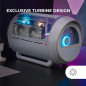 Mars Gaming MC-Cylon, Boîtier Gaming MicroATX, Design Cylindrique de Turbine, Verre Trempé et Fenêtre Supérieure Panoramique Cou Mars Gaming MC-Cylon, Boîtier Gaming MicroATX, Design Cylindrique de Turbine, Verre Trempé et Fenêtre Supérieure Panoramique Cou