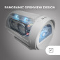 Mars Gaming MC-Cylon, Boîtier Gaming MicroATX, Design Cylindrique de Turbine, Verre Trempé et Fenêtre Supérieure Panoramique Cou Mars Gaming MC-Cylon, Boîtier Gaming MicroATX, Design Cylindrique de Turbine, Verre Trempé et Fenêtre Supérieure Panoramique Cou