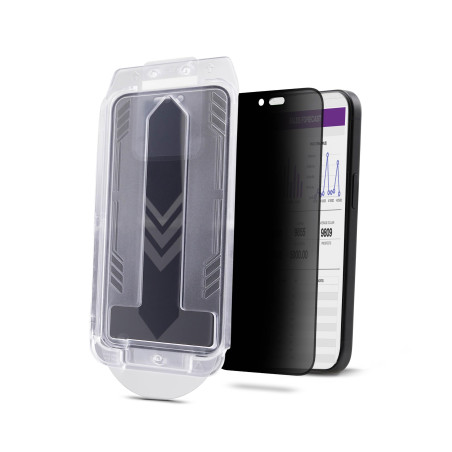 StarTech.com Filtre de Confidentialité pour iPhone 16 à 4 Directions et 360°; Portrait/Paysage, Tactile, Verre Trempé, TAA