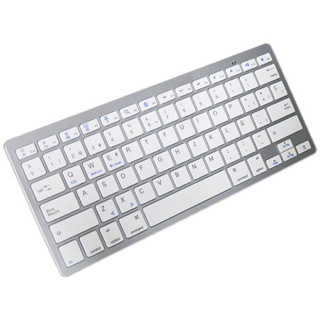 Cool Clavier Slim Bluetooth Blanc (Espagnol)