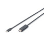DIGITUS Câble USB-C vers HDMI – USB 3.2 Gen2 – 5 m – UHD 4k 60 Hz – HDMI 2.0 – 18 Gbit/s – Plug and Play – Noir DIGITUS Câble USB-C vers HDMI – USB 3.2 Gen2 – 5 m – UHD 4k 60 Hz – HDMI 2.0 – 18 Gbit/s – Plug and Play – Noir