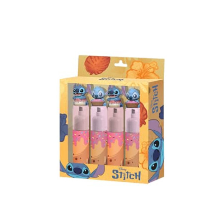 Disney Lilo et Stitch Mix-Pack de 4 Surligneurs Roses