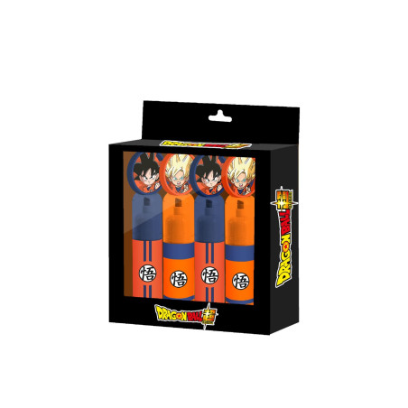 Karactermania Dragon Ball Mix-Pack de 4 Surligneurs: Corail et Bleu Foncé