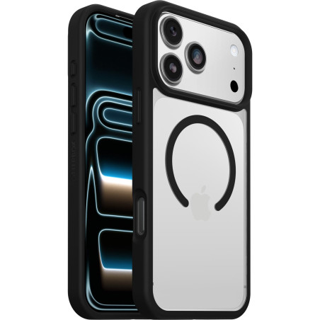 Otterbox Coque React Series MagSafe pour iPhone 17 Pro Max, Antichoc, Anti-Chute, Ultra-Mince, Protection Fine, testé Selon Les