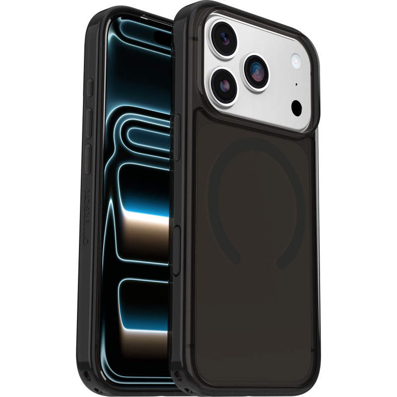 Otterbox Coque Symmetry Series Clear MagSafe pour iPhone 17 Pro, Antichoc, Anti-Chute, Fine, supporte 3X Plus de Chutes Que la N Otterbox Coque Symmetry Series Clear MagSafe pour iPhone 17 Pro, Antichoc, Anti-Chute, Fine, supporte 3X Plus de Chutes Que la N