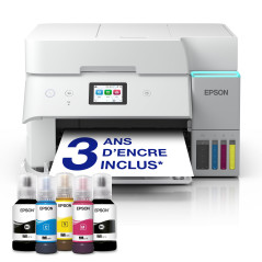 Epson EcoTank ET-4956 Imprimante à Réservoirs D’Encre | Télétravail | Wi-FI, Ethernet | A4 | Imprimer Recto Verso, Copier, Numér