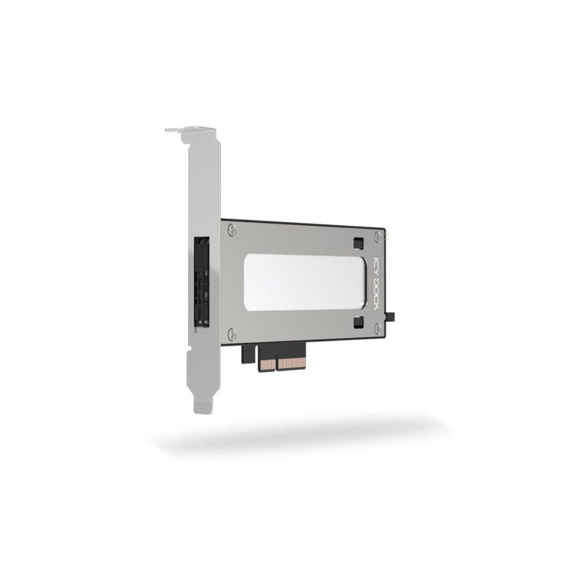 Icy Dock Boîtier/Adaptateur de Rack Amovible SSD NVMe M.2 vers PCIe 5.0 x4 pour Emplacement d'extension PCIe - ExpressSlot Elite Icy Dock Boîtier/Adaptateur de Rack Amovible SSD NVMe M.2 vers PCIe 5.0 x4 pour Emplacement d'extension PCIe - ExpressSlot Elite