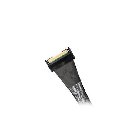 Icy Dock Câble de données 1 x MCIO 8i SFF-TA-1016 vers 2 x MCIO 4i SFF-TA-1016 - Longueur : 50 cm - MB413L-B