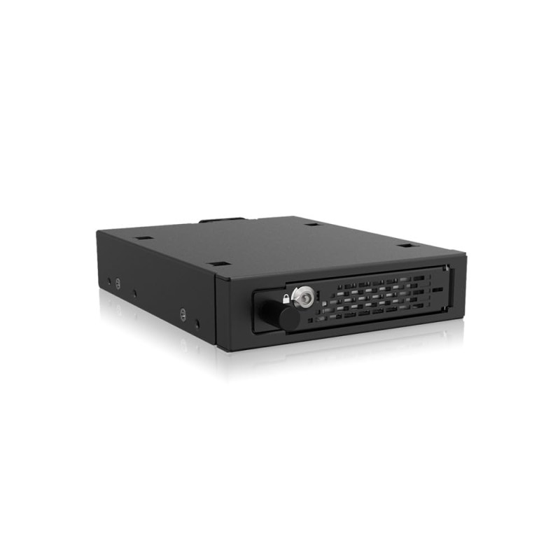 Icy Dock Boîtier de Rack Amovible 1-Baie SSD PCIe 5.0 U.2/U.3 NVMe jusqu'à 128 Gbps, 1 x MCIO 4i SFF-TA-1016, entièrement en mét Icy Dock Boîtier de Rack Amovible 1-Baie SSD PCIe 5.0 U.2/U.3 NVMe jusqu'à 128 Gbps, 1 x MCIO 4i SFF-TA-1016, entièrement en mét