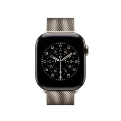 Apple Watch Band - Bracelet Milanais - 42 mm - Naturel - One Size