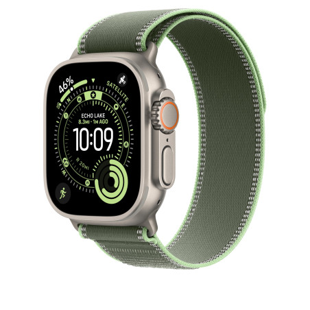 Apple Watch Band - Trail Loop - 49 mm - Vert/vert fluo - S/M