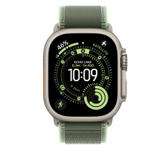 Apple Watch Band - Trail Loop - 49 mm - Vert/vert fluo - S/M