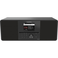 TELESTAR Top 300 – Radio Dab+/Internet avec Lecteur CD (stéréo, 2 × 15 W, Services de Streaming, Bluetooth Audio-Streaming & Fon