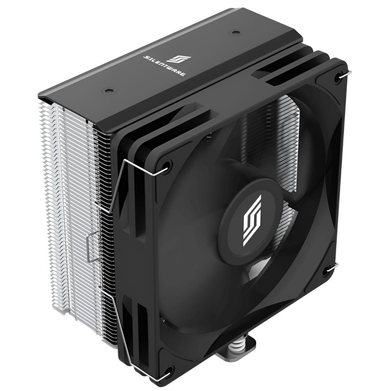 Silentware Bora Performance Refroidisseur d'air CPU, Ventirad, 5 Heatpipes, Ventilateur PWM 120mm silencieux, roulement hydro, T Silentware Bora Performance Refroidisseur d'air CPU, Ventirad, 5 Heatpipes, Ventilateur PWM 120mm silencieux, roulement hydro, T