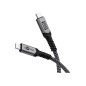 goobay Câble USB 4/Câble de charge rapide USB-C 240 watts 40 Gbit pour écran HD 8K/Câble haut débit type-C pour ordinateur porta goobay Câble USB 4/Câble de charge rapide USB-C 240 watts 40 Gbit pour écran HD 8K/Câble haut débit type-C pour ordinateur porta