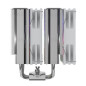 Silentware Titan RGB White Refroidisseur CPU, Dual-Tower, 6 heatpipes en cuivre, 2x 120mm ventilateurs PWM, éclairage A-RGB, TDP Silentware Titan RGB White Refroidisseur CPU, Dual-Tower, 6 heatpipes en cuivre, 2x 120mm ventilateurs PWM, éclairage A-RGB, TDP