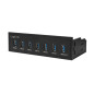 LOGILINK 7 Ports Noir UA0342