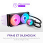 NZXT Kraken Core 240 RGB - Refroidisseur liquide AIO CPU - Radiateur 240 mm - Ventilateur monobloc 240 mm - Compatible Intel® LG NZXT Kraken Core 240 RGB - Refroidisseur liquide AIO CPU - Radiateur 240 mm - Ventilateur monobloc 240 mm - Compatible Intel® LG