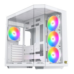 Boitier PC Cube EATX Xigmatek CUBI II Arctic (Blanc)