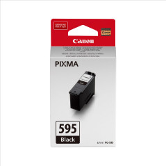 Canon PG-595 - Cartouche d'encre Originale - Jusqu'à 180 Pages A4 (1 x Cartouche Noire) - Compatible imprimantes PIXMA TS